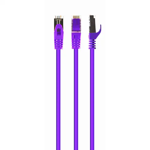 Gembird PP6A-LSZHCU-V-0.5M cable de red Violeta 0,5 m Cat6a S/FTP (S-STP)