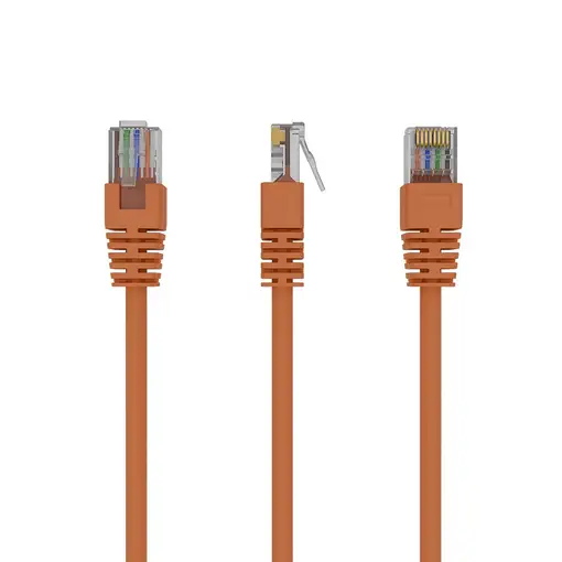 Gembird PP12-1M/O cable de red Naranja Cat5e U/UTP (UTP)