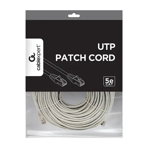 Gembird PP12-50M cable de red Gris Cat5e U/UTP (UTP)
