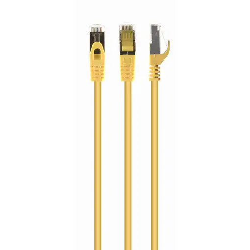 Gembird PP6A-LSZHCU-Y-5M cable de red Amarillo Cat6a S/FTP (S-STP)