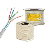 Gembird CAT5e FTP 100m cable de red Gris F/UTP (FTP)