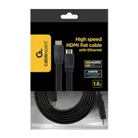 Gembird CC-HDMI4F-6 cable HDMI 1,8 m HDMI tipo A (Estándar) Negro