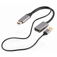 Gembird A-HDMIM-DPF-02 adaptador de cable de vídeo 0,1 m HDMI tipo A (Estándar) Di