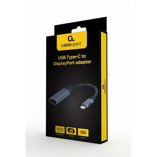 Cablexpert A-USB3C-DPF-01 adaptador de cable de vídeo 0,15 m USB Tipo C DisplayPor