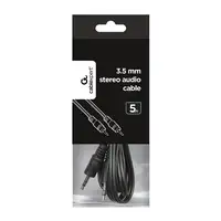 Gembird CCA-404-5M cable de audio 3,5mm Negro