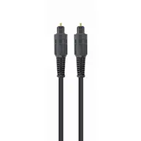 Gembird Toslink, 2m cable de audio Negro