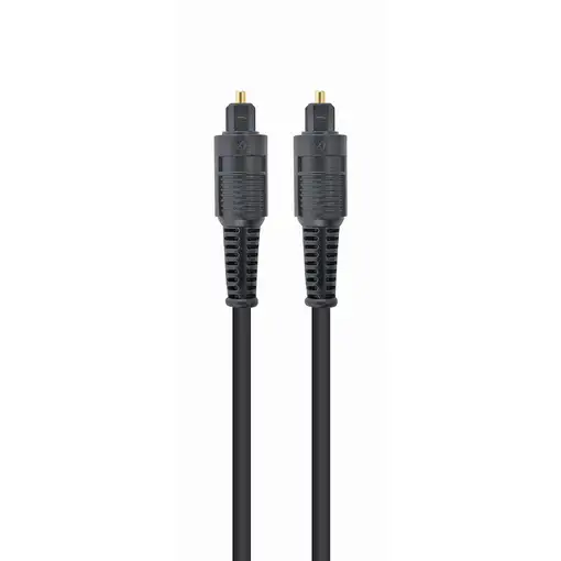 Gembird Toslink, 2m cable de audio Negro
