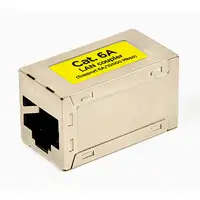 Gembird NCA-LC6S-01 cambiador de género para cable RJ-45 Beige
