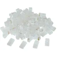 Gembird LC-8P8C-002/10 conector RJ-45 Transparente
