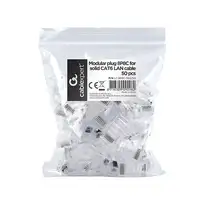 Gembird LC-8P8C-002/10 conector RJ-45 Transparente