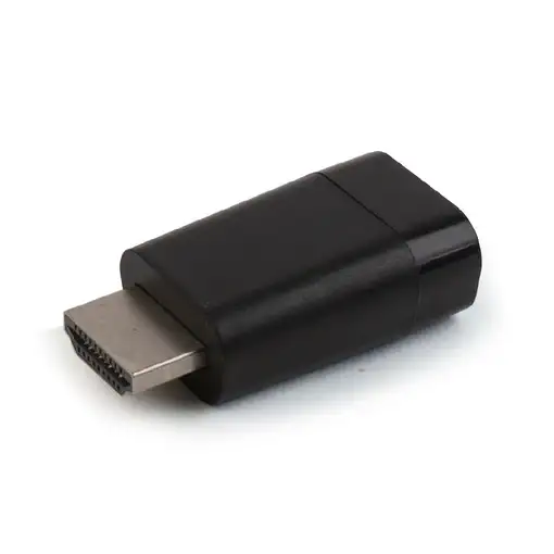 Gembird A-HDMI-VGA-001 cambiador de género para cable Negro
