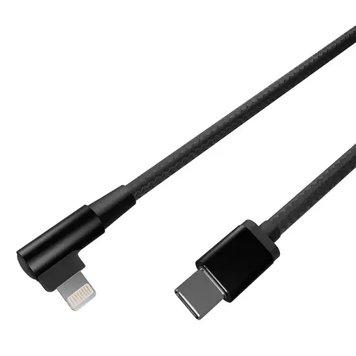 Gembird CC-USB2-CMLML-0.2M cable de conector Lightning 0,2 m Negro