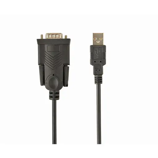 Gembird UAS-DB9M-02 cable de serie Negro 1,5 m USB tipo A DB-9