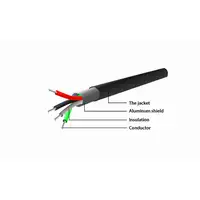 Gembird UAS-DB9M-02 cable de serie Negro 1,5 m USB tipo A DB-9
