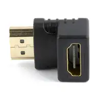 Gembird A-HDMI90-FML cambiador de género para cable HDMI Negro