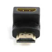 Gembird A-HDMI90-FML cambiador de género para cable HDMI Negro