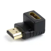Gembird A-HDMI90-FML cambiador de género para cable HDMI Negro