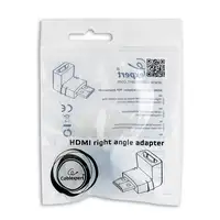Gembird A-HDMI90-FML cambiador de género para cable HDMI Negro