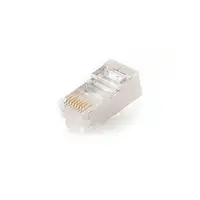 Gembird PLUG5SP/50 conector RJ-45 Transparente