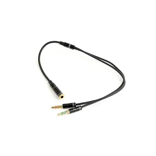 Gembird !Adapter audio stereo 3.5mm mini Jack/4PIN/ cable de audio 0,2 m 3,5mm 2 x