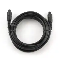 Gembird Toslink, 3m cable de audio Negro
