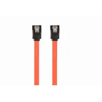 Gembird CC-SATAM-DATA cable de SATA 0,5 m Negro, Rojo