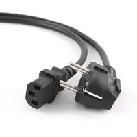 Gembird PC-186-VDE-5M cable de transmisión Negro