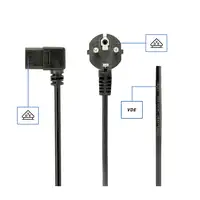 Gembird PC-186A-VDE cable de transmisión Negro 1,8 m