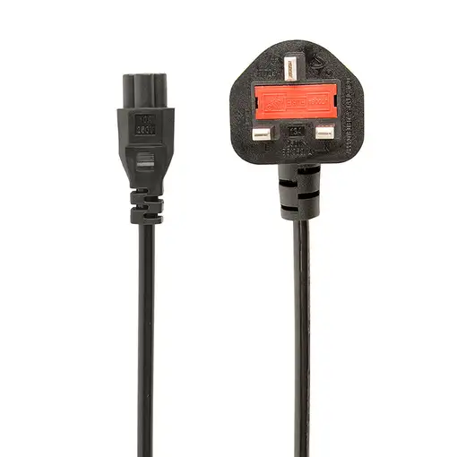 Gembird PC-187-ML12 cable de transmisión Negro 1,8 m BS 1363 C5 acoplador