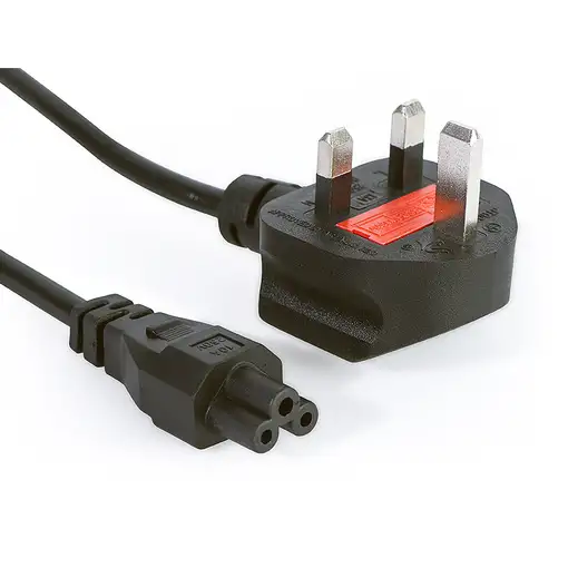 Gembird PC-187-ML12 cable de transmisión Negro 1,8 m BS 1363 C5 acoplador