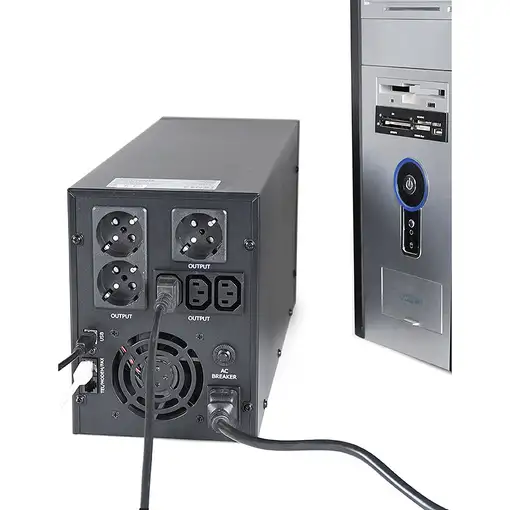 Gembird EG-UPS-036 sistema de alimentación ininterrumpida (UPS) Línea interactiva