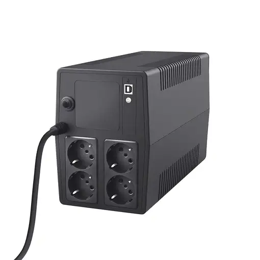 Trust Paxxon sistema de alimentación ininterrumpida (UPS) 1 kVA 600 W 4 salidas AC