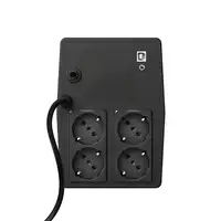 Trust Paxxon sistema de alimentación ininterrumpida (UPS) 1 kVA 600 W 4 salidas AC