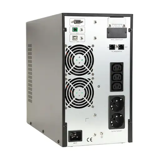 Gembird EG-UPSO-2000 sistema de alimentación ininterrumpida (UPS) Doble conversión