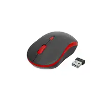 Gembird WIRELESS OPTICAL MOUSE MUSW-4B-03-R 1600DP - Maus ratón Oficina Ambidextro