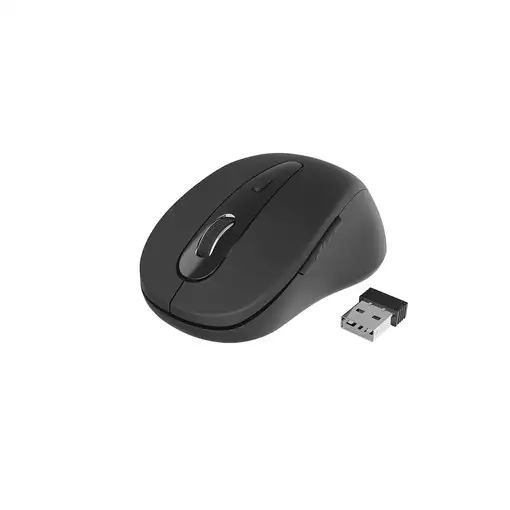 Gembird MUSW-6B-01 ratón Oficina mano derecha RF inalámbrico Óptico 1600 DPI