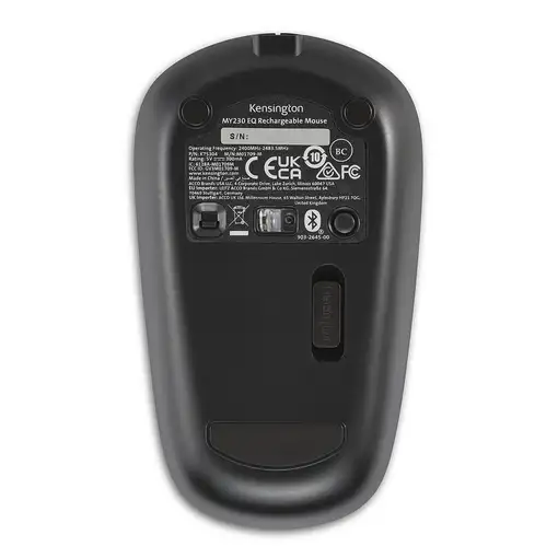 Kensington MY230 EQ ratón Oficina Ambidextro RF Wireless + Bluetooth 1200 DPI