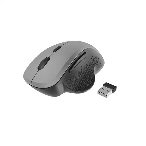 Gembird MUSW-6B-02-BG ratón Oficina mano derecha RF inalámbrico Óptico 1600 DPI