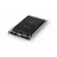 Gembird EE2-U3S9-6 caja para disco duro externo Caja de disco duro (HDD) Transpare