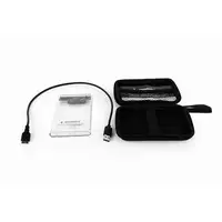 Gembird EE2-U3S9-6 caja para disco duro externo Caja de disco duro (HDD) Transpare