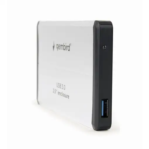 Gembird EE2-U3S-2-S caja para disco duro externo Caja de disco duro (HDD) Plata 2.