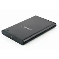 Gembird EE2-U3S-6 caja para disco duro externo Carcasa de disco duro/SSD Negro 2.5