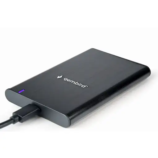 Gembird EE2-U3S-6 caja para disco duro externo Carcasa de disco duro/SSD Negro 2.5