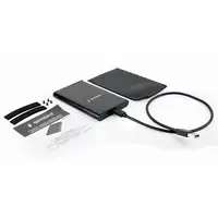 Gembird EE2-U3S-6 caja para disco duro externo Carcasa de disco duro/SSD Negro 2.5