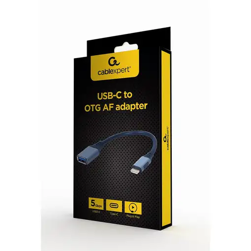 Gembird A-USB3C-OTGAF-01 cable USB USB 3.2 Gen 1 (3.1 Gen 1) 0,15 m USB C USB A Gr