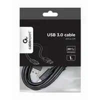 Gembird CCP-USB3-AMCM-1M cable USB USB 3.2 Gen 1 (3.1 Gen 1) USB C USB A Negro