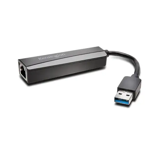 Kensington Adaptador UA0000E USB-A Ethernet: negro