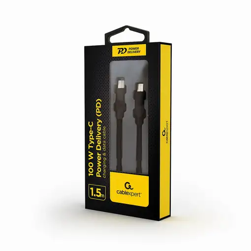 Gembird CC-USB2-CMCM100-1.5M cable USB USB 2.0 1,5 m USB C Negro