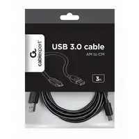 Gembird CCP-USB2-AMCM-10 cable USB USB 2.0 3 m USB A USB C Negro