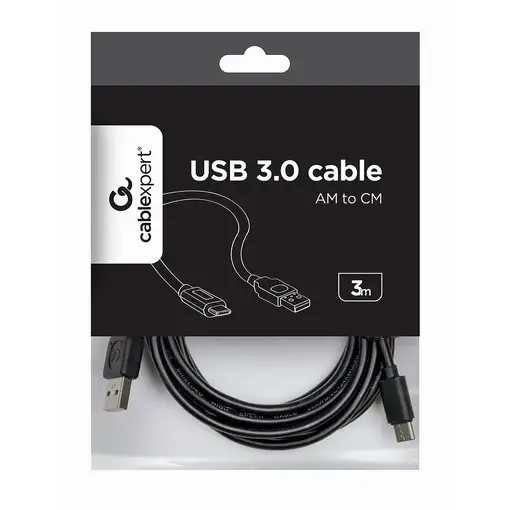 Gembird CCP-USB2-AMCM-10 cable USB USB 2.0 3 m USB A USB C Negro